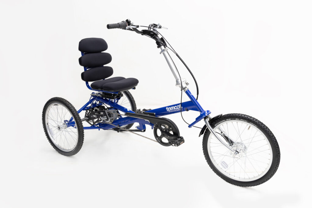 Elektrische driewielfiets voor volwassenen de Electric Flame Tomcat